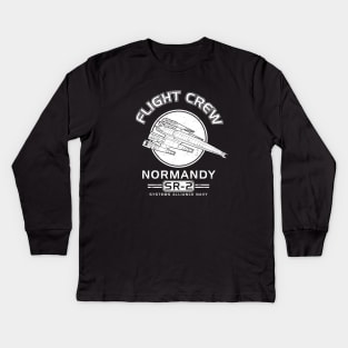 Normandy Flight Crew Kids Long Sleeve T-Shirt